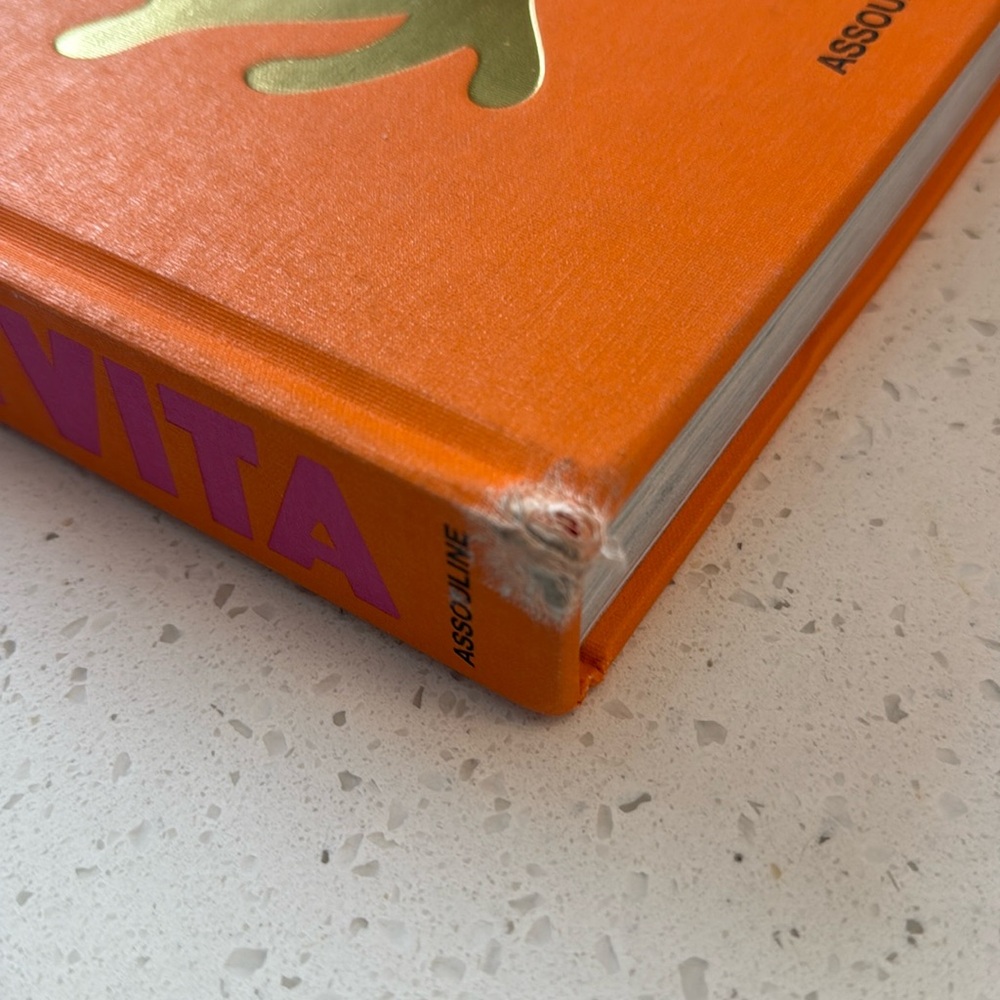 Assouline Capri Vibrant Orange Book - Picture 8 of 9